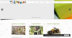 Desktop Screenshot of lekbutiklavendel.se